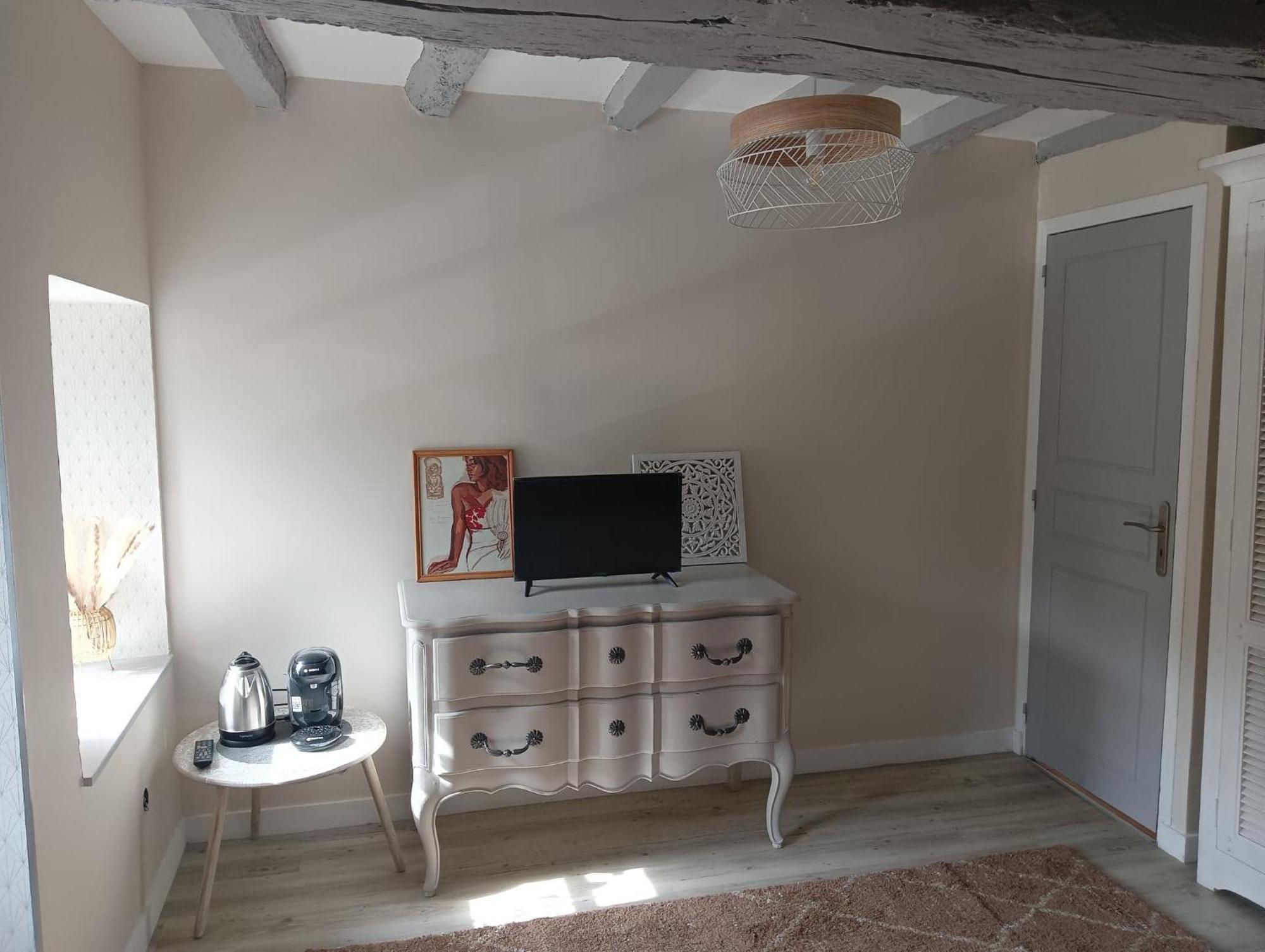 Chambre D'Hote Familiale De La Maison Bleue Lanvallay Exteriör bild